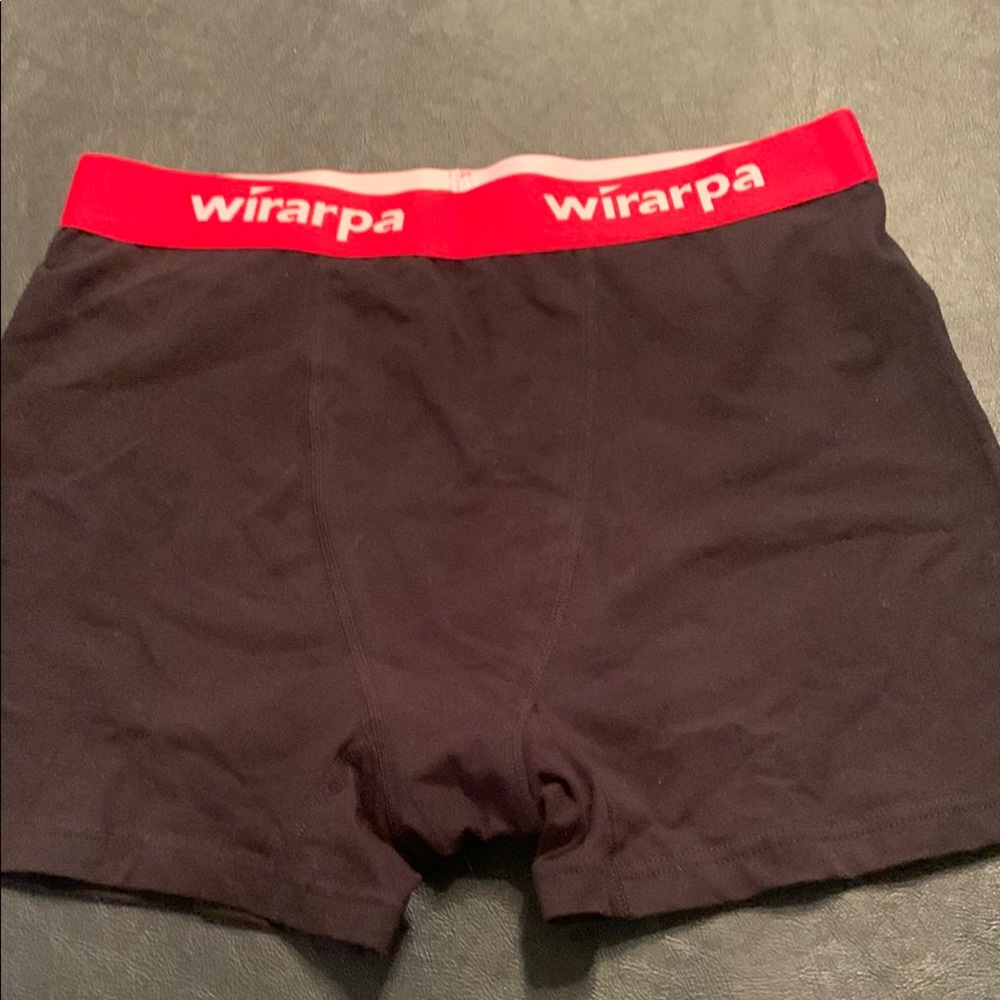 Black and Red Briefs with Stretchy Fit